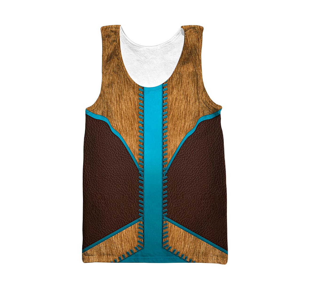 Native Cowboy Jacket No10 Cosplay 3D Over Printed Unisex Deluxe Hoodie ML