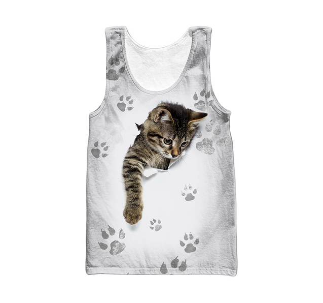 Baby Cat  3D All Over Printed shirt & short for men and women PL