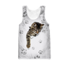 Baby Cat  3D All Over Printed shirt & short for men and women PL