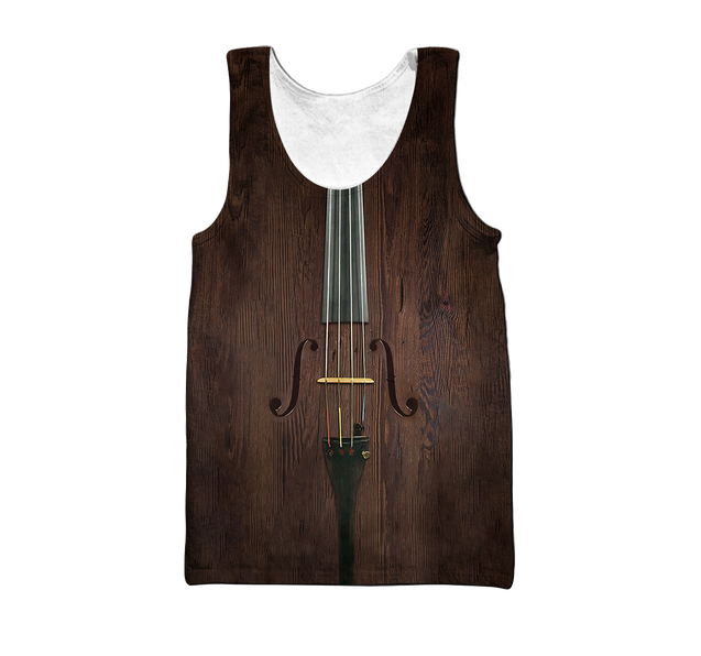 Premium Violin 3D All Over Printed Unisex Shirts