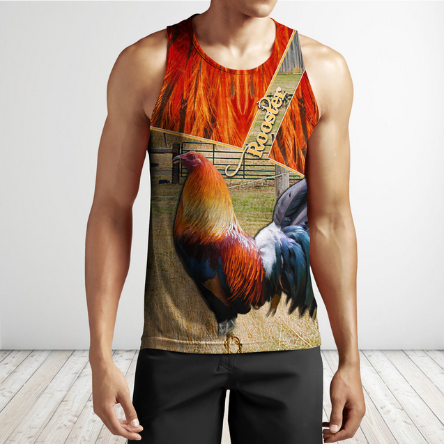 Premium Rooster 3D Printed Unisex Shirts