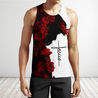 Premium Christian Jesus Catholic Red Roses 3D Printed Unisex Shirts