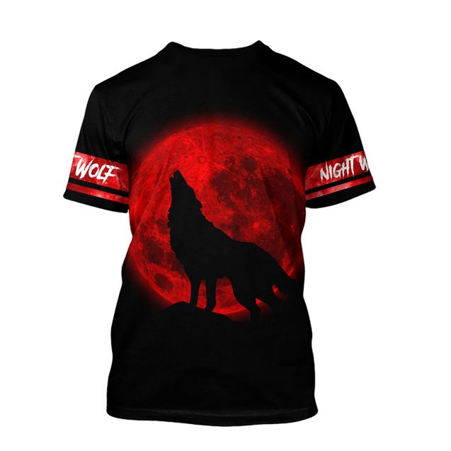 Wolf 3D All Over Printed Unisex Shirts No 14