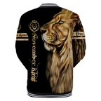 Custom Name November King 3D All Over Printed Unisex Shirts