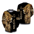 Custom Name April King Lion  3D All Over Printed  Unisex Shirts