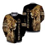 Custom Name September King Lion  3D All Over Printed Unisex Shirts