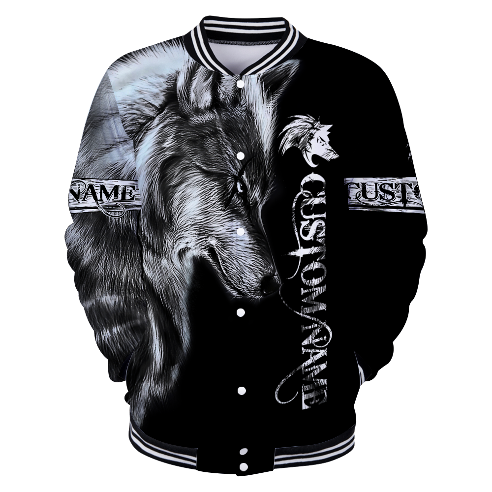 Personalized Wolf All Over Printed Shirts For Men and Women MH010920S3