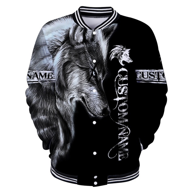 Personalized Wolf All Over Printed Shirts For Men and Women MH010920S3