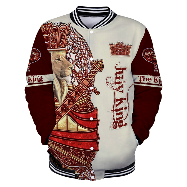 July King Lion Royal  3D All Over Printed Unisex Shirts