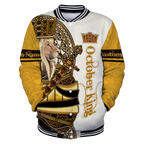 Custom Name October King 3D All Over Printed Unisex Shirts