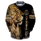 Custom Name October King 3D All Over Printed Unisex Shirts