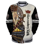 Custom Name November King 3D All Over Printed Unisex Shirts