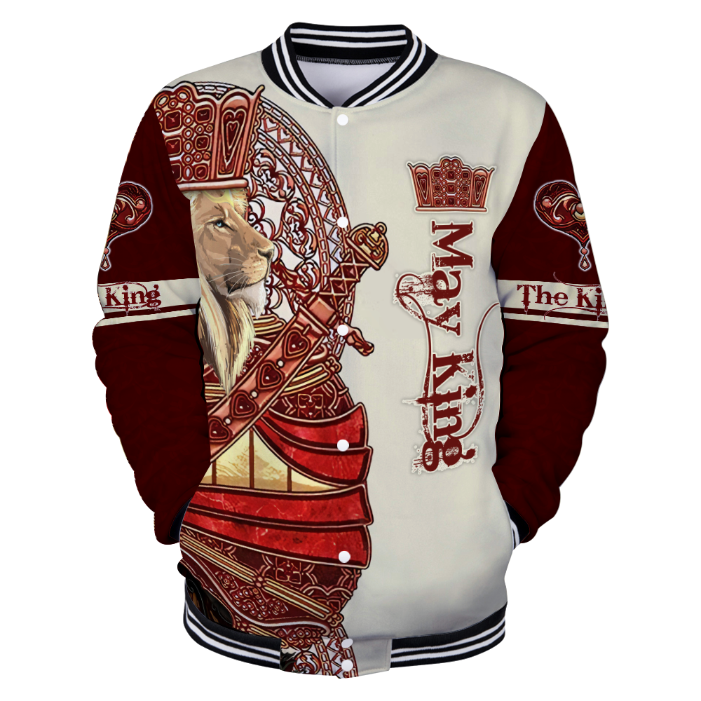 May King Lion 3D All Over Printed Unisex Shirts