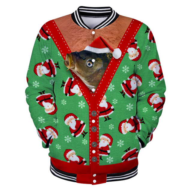 Fishing HC - Carpfish Ugly Christmas Shirt Pi121101 - Amaze Style™-Apparel