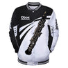 Oboe music 3d hoodie shirt for men and women ver 1 HG HAC19122-Apparel-HG-Baseball jacket-S-Vibe Cosy™