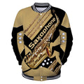 Saxophone music 3d hoodie shirt for men and women HG HAC060110-Apparel-HG-Baseball jacket-S-Vibe Cosy™