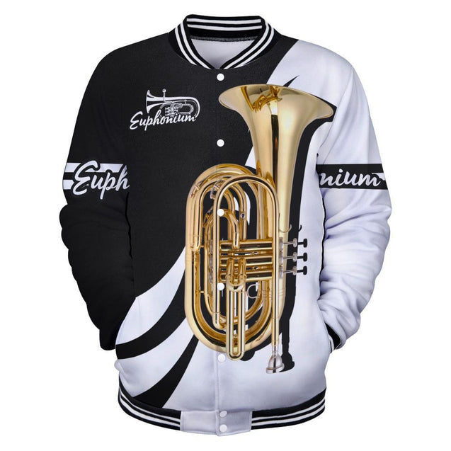 Euphonium music 3d hoodie shirt for men and women HG HAC040106-Apparel-HG-Baseball jacket-S-Vibe Cosy™