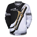 Trombone music 3d hoodie shirt for men and women HG HAC26122-Apparel-HG-Baseball jacket-S-Vibe Cosy™