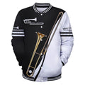Teno trombone music 3d hoodie shirt for men and women white HG HAC101204-Apparel-HG-Baseball jacket-S-Vibe Cosy™