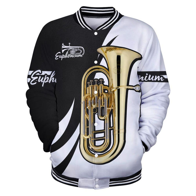 Euphonium music 3d hoodie shirt for men and women HG HAC030102-Apparel-HG-Baseball jacket-S-Vibe Cosy™