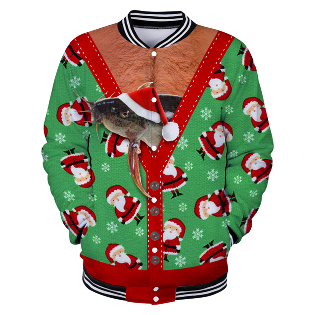 Fishing HC - Catfish Ugly Christmas Shirt Pi131102 - Amaze Style™-Apparel