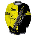 Oboe music 3d hoodie shirt for men and women HG HAC20121-Apparel-HG-Baseball jacket-S-Vibe Cosy™