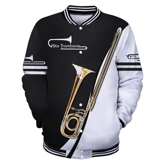 Alto trombone music 3d hoodie shirt for men and women HG HAC101206-Apparel-HG-Baseball jacket-S-Vibe Cosy™