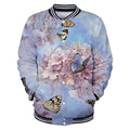 Butterfly Sweet Garden 3D Winter Clothes TR091104-Apparel-NNK-Baseball Jacket-S-Vibe Cosy™