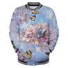 Butterfly Sweet Garden 3D Winter Clothes TR091104-Apparel-NNK-Baseball Jacket-S-Vibe Cosy™