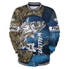 HC Walleye fishing gear shirt blue TR191102 - Amaze Style™-Apparel