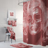 Beautiful skull face Shower Curtains-Home Decor-Printify-72x72-Vibe Cosy™