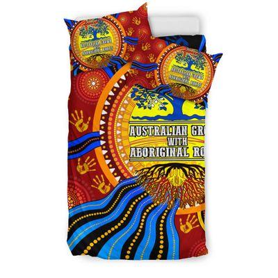 Australian grown with Aboriginal Roots 3D Design Bedding Set