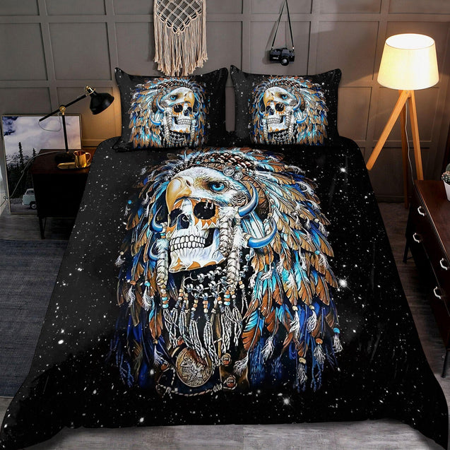 Native Skull Galaxy Bedding Set MEI20082201-MEI