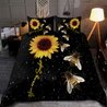 Bee And Sunflower You Are My Sunshine All Over Printed Bedding Set MEI