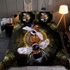 Beautiful Bee All Over Printed Bedding Set MEI