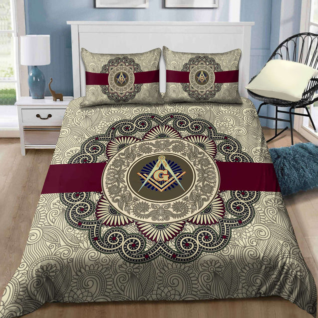 Freemasonry 3D All Over Printed Bedding Set