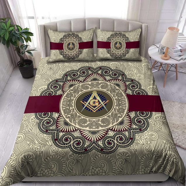 Freemasonry 3D All Over Printed Bedding Set