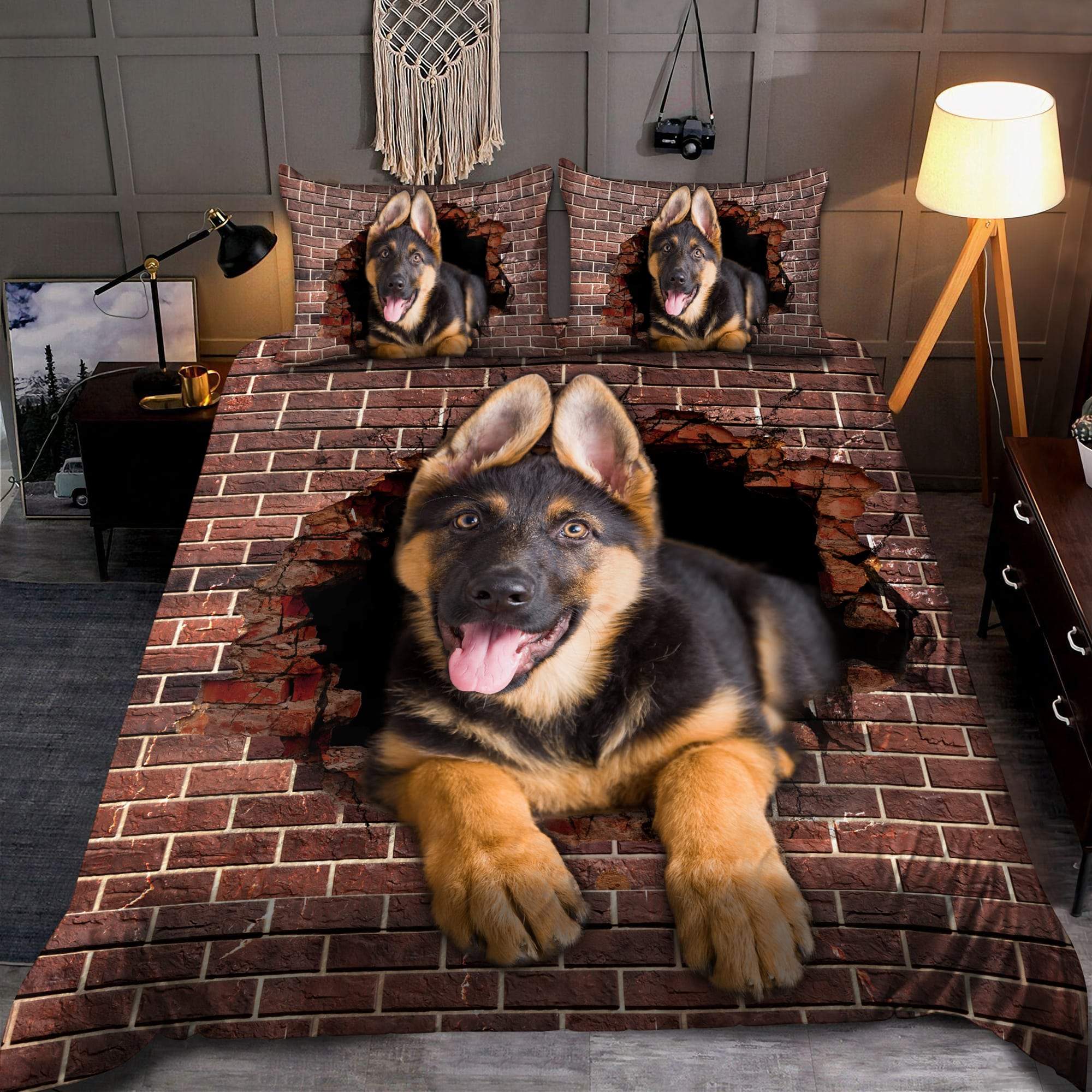 German shepherd bedding set AM102075