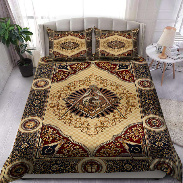 Freemasonry 3D All Over Printed Bedding Set