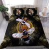 Beautiful Bee All Over Printed Bedding Set MEI