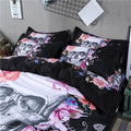 Black Skull Bedding-Bedding Set-6teenth Outlet-Twin 2pcs-Vibe Cosy™