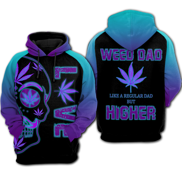 420 Dad by SUN 3D All Over Printed Hoodie Shirt HAC020501-Apparel-SUN-Hoodie-S-Vibe Cosy™