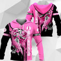 3D Breast Cancer Angel Survivor Hoodie T-Shirt Sweatshirt SU110302-Apparel-SUN-Zip hoodie-S-Vibe Cosy™