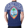 Guam T-shirt - Polynesian Style - BN09-NEW ALL OVER PRINT T-SHIRTS-HP Arts-Men-XS-Blue-Vibe Cosy™