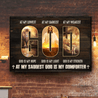 At My Lowest God Is My Hope At My Darkest God Is My Light 3D Landscape Canvas Poster Wall Art