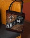 Jesus Faith Hope Love 3D Printed Canvas Tote Bag