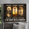 At My Lowest God Is My Hope At My Darkest God Is My Light 3D Landscape Canvas Poster Wall Art