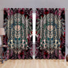 Amazing Polynesian Tiki Hawaii Style Window Curtains ML