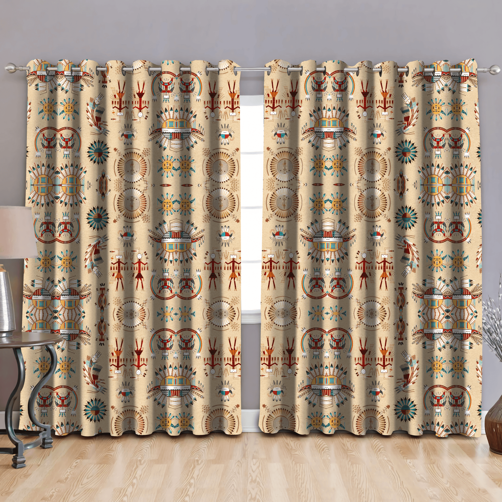 Native American Window Curtains