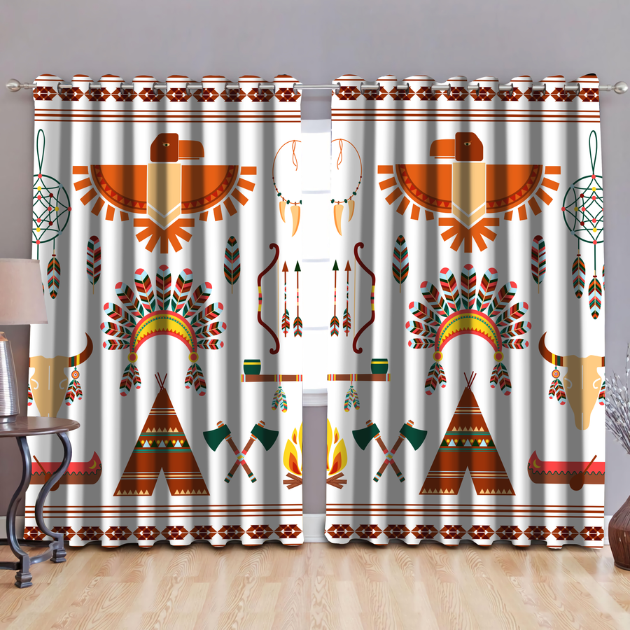 Native American Window Curtains